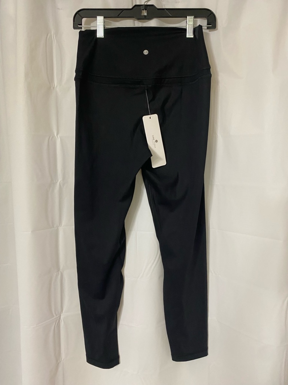 CRZ YOGA Black Yoga Leggings Womens Sz L (12) Sports Pant NWT